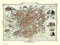 History Portal Limited Edition 1000 Piece Jigsaw Puzzle - Map of Manchester 1851 by John Tallis