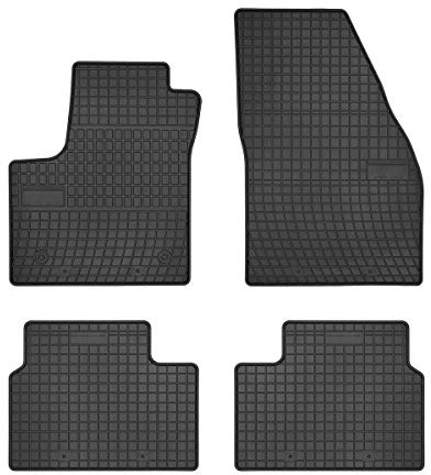 Automatten-Experts 546108EL Auto-Gummimatten mit 1cm Rand 4-teilig