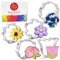 Ausstechformen Frühlingsblumen 5-teiliges Set von Ann Clark