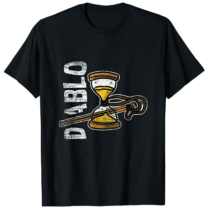 Diabolo Halbkugel Kugellager Spiel T-Shirt