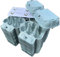 Anglia Farm Supplies - Effetto 6 Bohsulan Blue - Scatole di cartone per uova colorate 1/2 dozzina - include foglio 8 etichette (2 dozzine (24 cartoni))
