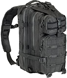 Defcon5 Taktischer Militär Rucksack 35L schwarz - kompakt und leicht - Großes Fassungsvermögen - für Survival Outdoor Camping Trekking Wandern uvm.