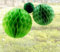YLY's love Papier Wabenball Dekoration 15er 8cm 15cm 20cm Papier Honeycomb Balls pompom Deko zum Aufhängen Seidenpapier für Geburtstag Hochzeitsfest Party Brautduschen Wohnungdeko (Grün Set)