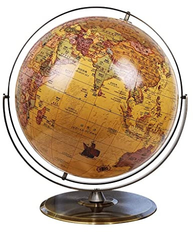 HRTC globus Neuester Weltkugel-lernglobus Mit Metallsockel Für Kinderkugeln Für Die Bürodekoration, 50 cm Durchmesser Praktisches Lehrbuch