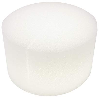 GREEN24 100 Stück Schaumstoffpads Ø 50mm, Höhe 30mm - Made in Germany - Substratersatz für Schlitz-Töpfe/Netztöpfe zur Verwendung in hydroponischen Systemen, zur Aufzucht von Saatgut und Stecklingen