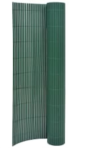 vidaXL Double-Sided Garden Fence 110x300 cm Green