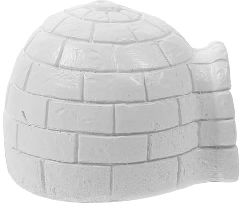 VICASKY Zubehör Miniatur-Iglu Polartier Eishaus Realistische -Figur Spielzeugmodell Für Geburtstag Babyparty Weihnachtsdekoration 2 16 X 1 89 Zoll Dekoration