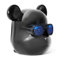 Ibiza - Bear-Sound - Baffle, Enceinte sur Batterie Rechargeable en Forme de tête d’Ours avec LED dans Les Lunettes - Bluetooth, USB, Micro-SD, Aux - TWS - Design, Moderne, Fun