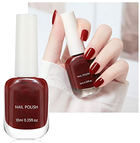 Peel Off Nagellack Ohne UV 10ml - Abziehbarer Top Coat, Wasserbasierte Gellack Gel Polish Schnelltrocknend DIY Kinder Mädchen Waterbased Liquid Farbgel (D, 10ml)