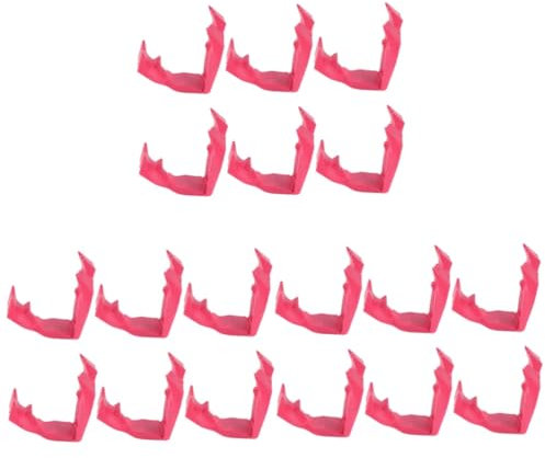 Amosfun 3er-set – Verbrühzangen Für Das Abendessen Essbesteck Aus Kunststoff Fingerzangen Für Saubere Küchennutzung 6 Stück X 3