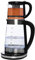 MEHOOSPVN Teekocher Wasserkocher 1500W Glas Wasserkocher mit Temperatureinstellung + Warmhaltefunktion, Edelstahl Teesieb + Aufsatz für Teekocher geprüft von, Wasserkessel Überhitzungsschutz 2.5L/1L