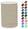 CAMAL Paracord 4mm Polypropylenseil 7-Strang Core 30m Starke Schnur Paracord Armbänd Schnur Reißfest Utility Seil 4mm Hält bis zu 70kg, Seile für Camping, Zeltspanner (Beige)