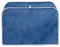 Cubierta para tostadora de 4 rebanadas, color azul, para electrodomésticos de cocina, protección contra el polvo y las huellas dactilares, cubierta para tostadora de pan, protector lavable