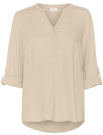 KAFFE Damen Bluse Langarm Kamilia Lange Ärmel