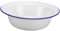 GREENADSCAPE Enamel Oven Tray Deep Pie Plate for Dinner Sturdy Roasting Dish Enamel Quiche Dish Round Baking Tin