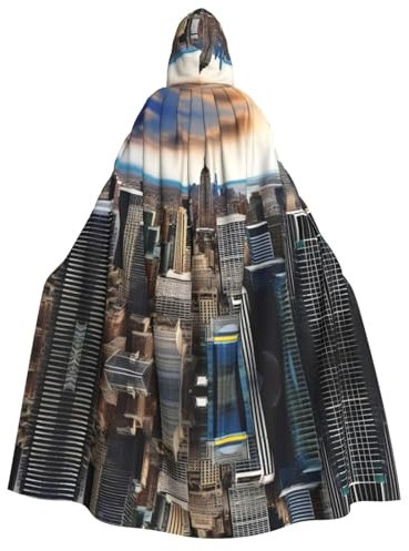 PHAYAH Europa und Amerika C Halloween Erwachsene Kapuzenumhang Kapuzenmantel Damen Herren Halloween Dress Up Party Cosplay Kostüme