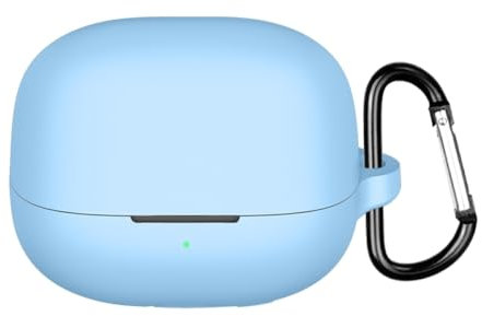Per Xiaomi Buds 5 Pro Cuffie Custodia protettiva in silicone con gancio (Cielo Blu)