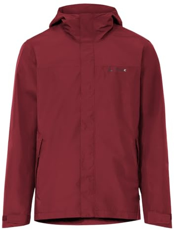 VAUDE Sportliche Jacke für ambitionierte Wandertouren, verstellbare Kapuze und UnterarmreiÃŸverschlüsse, Wasser- und Winddicht, PFAS-frei