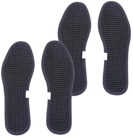ASAKKURA Einlegesohlen Größe 38 2 Paar für Sportschuhe aus Bambuskohle Atmungsaktiv mit Frischem Duft in Schwarz Geeignet für Sportliche Aktivitäten und Alltag