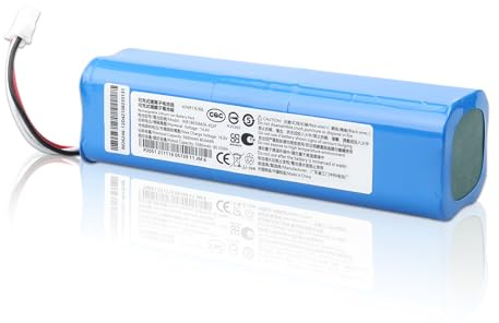 WoskjXas 5600mAh Akku Kompatibel mit Proscenic U6 M7 Pro M7 Max M8 Pro, Laresar L6 Pro, Xiaomi Viomi S9, Roidmi Eve Plus, Uoni V980 Max V980 Plus, Lydsto R1, Lenovo Lr1, Onson J30 Pro Ersatzbatterie