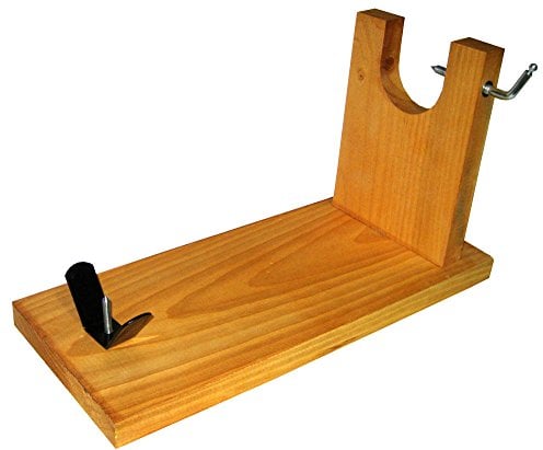 IMEX EL ZORRO Banquette Support à Jambon en Bois, Marron, 16 x 40 x 18 cm