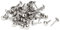 sourcing map Clou Tapissier 6mm x 14mm Punaise Clou Ameublement Meuble Argenté 50Pcs
