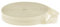 25m Baumwoll-Schrägband uni 20mm breit gefalzt Einfassband 50 Farben wählbar, Farbe:creme