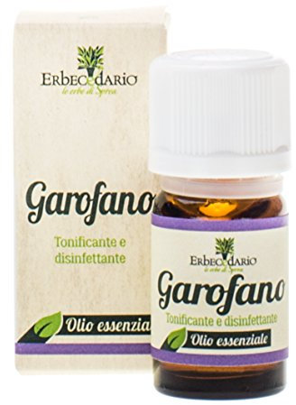 Olio Essenziale Chiodi di Garofano Naturale, Olio essenziale per diffusori Tonificante e Energizzante, Olio essenziale cosmetico per Massaggi Lenitivi e Gargarismi Purificanti - Flacone da 8ml