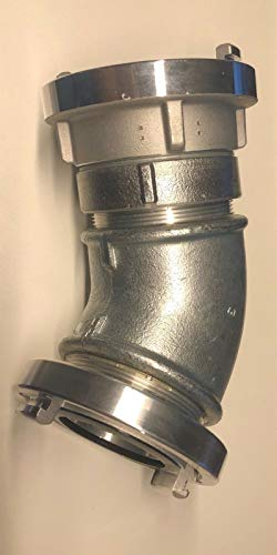 Rohrbogen 45° Storzkupplung Storz B 3 Bogen Krümmer ALU/Temperguss von MBS-FIRE®