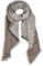Neverless® großer Strickschal mit Fransen XXL Wollschal Oversized langer Winterschal Damen HerrenUnisex Two Tone Design braun