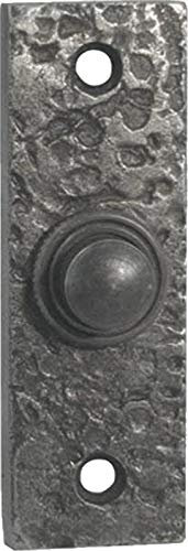 F&H™ Reproduction Antique Pewter Door Bell Push Button