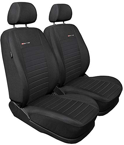 Mossa - Maßgeschneiderte Sitzbezüge Auto kompatibel mit Citroen Berlingo II Van (2008-2019) - Autositzbezüge Schonbezüge für Autositze - E4