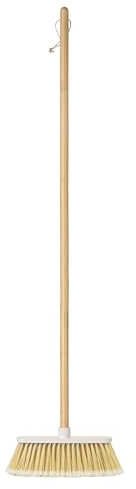 Vigar - Zeroline | Escoba Bambu con Palo de 130 cm - Producto Fabricado con Materiales Sostenibles