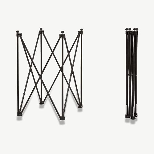 Tisch karrom - Tisch für Carrom - Powder Coated Alu - Perfekt zusammenklappbar in Tasche mit Stoßstange schnelle stabile Montage - ohne Brett, nur die Tisch