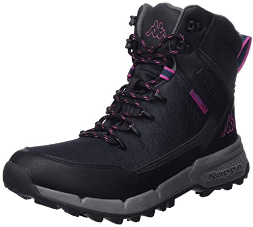 Kappa Unisex ARULA TEX Women Sneaker, Schwarz, 37 EU