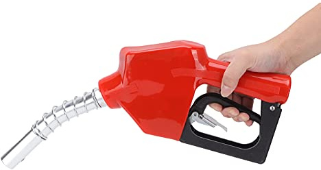 Fuel Nozzle, Auto Shut Off Fuel Nozzle, 1 Inch 19L/Min 0.20Mpa Car Fuel Filling Nozzle, Oil Fill Nozzle, Fueling Nozzle for Filling Diesel, Kerosene