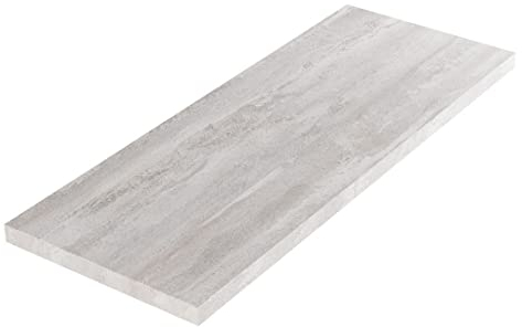 KIAMAMI VALENTINA 120cm Badezimmer Waschtischplatte in Betonoptik