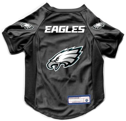 Littlearth NFL Philadelphia Eagles Stretch-Haustier-Trikot, Team-Farbe, Größe L