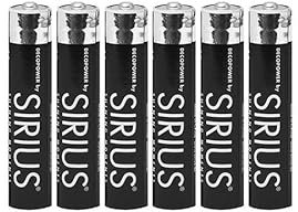 Sirius Batteria AAAA Confezione da 6