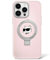 Karl Lagerfeld KLHMP15LHMRSCHP Hülle für iPhone 15 Pro 6.1 Rosa hardcase Ring Stand Choupette Head