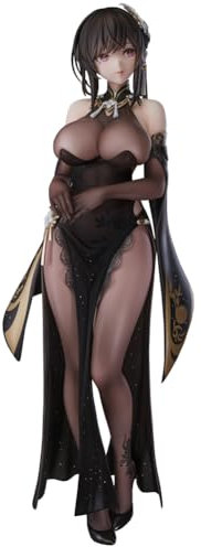 Gooyeh Chen Hai Figur Anime Azur Lane Statue Figur PVC Skulptur Modell Handgefertigtes Sammlerstück Desktop Dekoration Geschenke für Fans 26cm