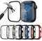 KADES 6er Pack Hard PC Schutzhülle für Apple Watch Series 9(2023) Series 8 Series 7 45mm,iWatch Hülle Mit Glas Displayschutz,schutzfolie gehärtetem Glas Gesamtblasenfreie Abdeckung für iWatch-Zubehör