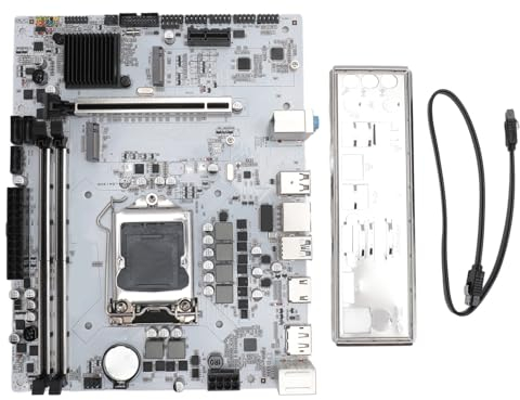 H410M-DH Computer Motherboard, DDR4 LGA1200 M-ATX Motherboard, Unterstützt M.2 NVME Protokoll, für CPU der 10. Generation, USB2.0/USB3.0/SATA3.0, PCIE3.0