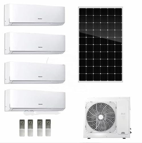 42000BTU Inverter Solare Multi 12k Zone Split Condizionatore d'aria e riscaldatore - 4 zone