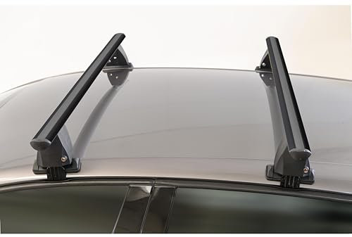 Dachträger VDP Delta schwarz kompatibel mit Volkswagen Golf VII (5G) (5 Türer) 2012-2019