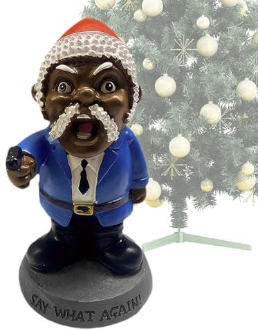 Garden Gnomes, Say What Again Gnome, Funny Army Garden Gnome Statue, Indoor/Outdoor Garden Gnome Sculpture For Patio, Yard Or Lawn - Gnome