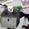 BARKBAY Haustier-Tragetasche, Fahrradkorbtasche, Rucksack für Hunde, mit großen Seitentaschen, bequemer und gepolsterter Schultergurt, Sicherheit für Reisen mit Ihrem Hund