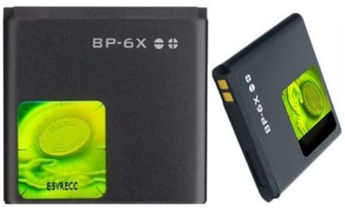 Original LogiCell Akku BP-6X für Nokia 8800/8800 Sirocco / 8801 Sirocco / 8800 Arte, Handy Accu Batterie