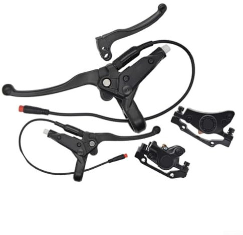 Hydraulisch Scheibenbremse, Mountainbike-Hydraulik-Scheibenbremsensatz, Fahrrad-Hydraulikbremsen, Hydraulisch Bremssattel-Vorder- und Hinterradbrems für E-Bikes (link Bremse)