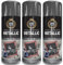 AOC24 Gun Metal Grey Spray Paint 400ml – Metallic Gloss Finish – Quick Drying Multi-Purpose Spray for Interior & Exterior Use on Furniture, Plastic, Metal, Wood Aerosol Spray Paint (3)